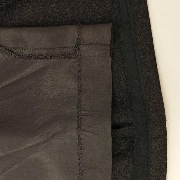 Vintage Wool Skirt Charcoal Gray Long Midi Short Maxi Gored 10 12 SeeMeasurement - Picture 8 of 8